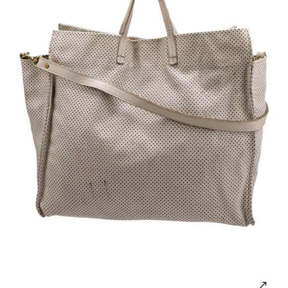 Clare V. Leather Tote Bag - Picture 1 of 6